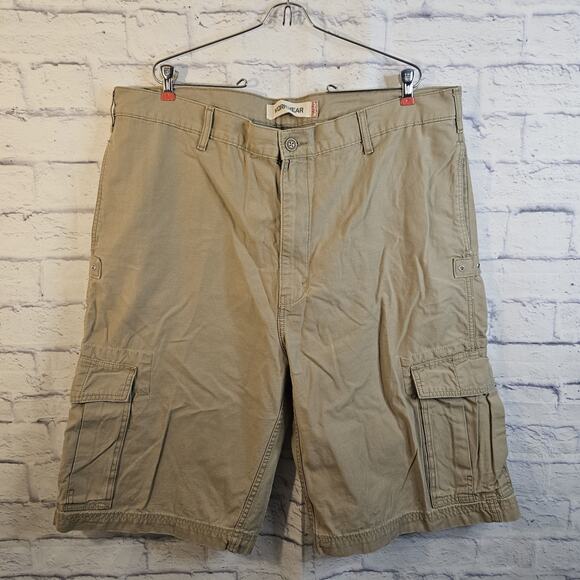 Levi's Other - Levi's Vtg Mens 40 Beige Khaki Baggy Flap Pockets Streetwear Cargo Y2K Casual